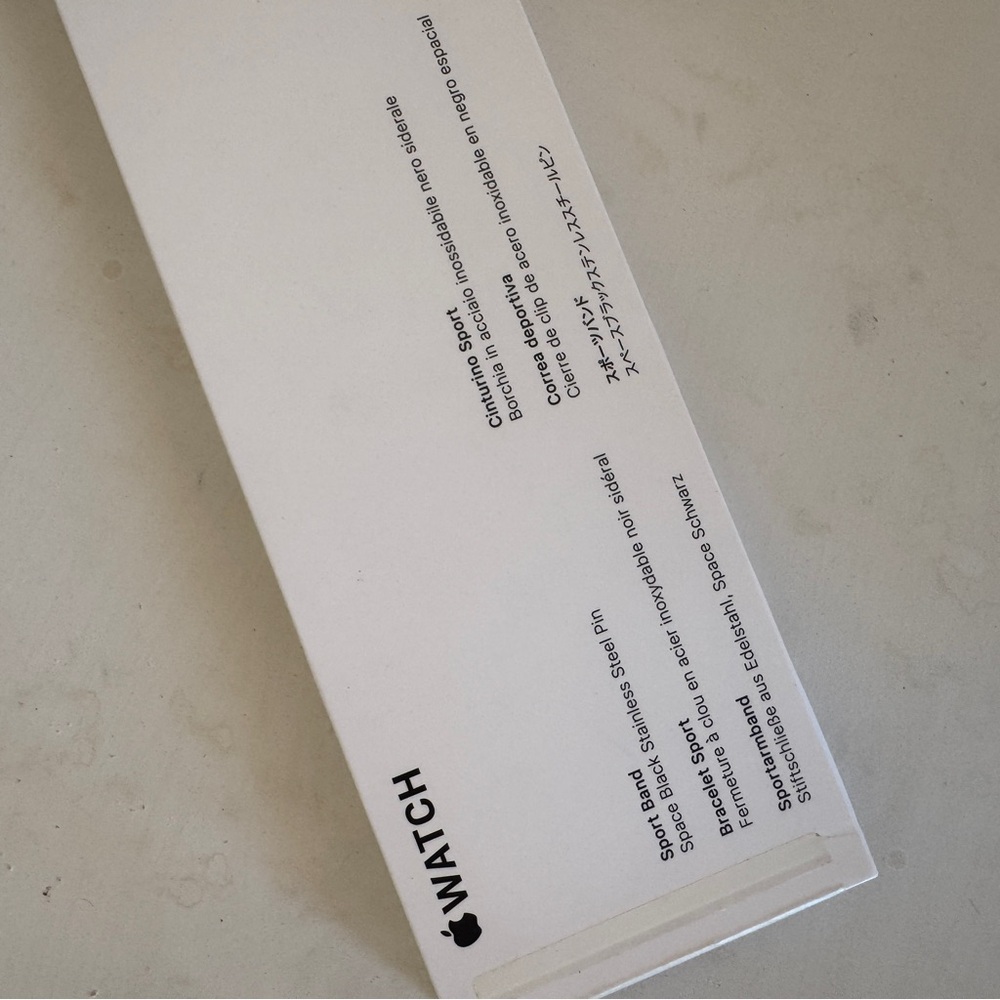 NWT - Apple Watch BLACK Sport band - VH1 MTV MOON MAN -  LIMITED EDITION - Picture 5 of 9